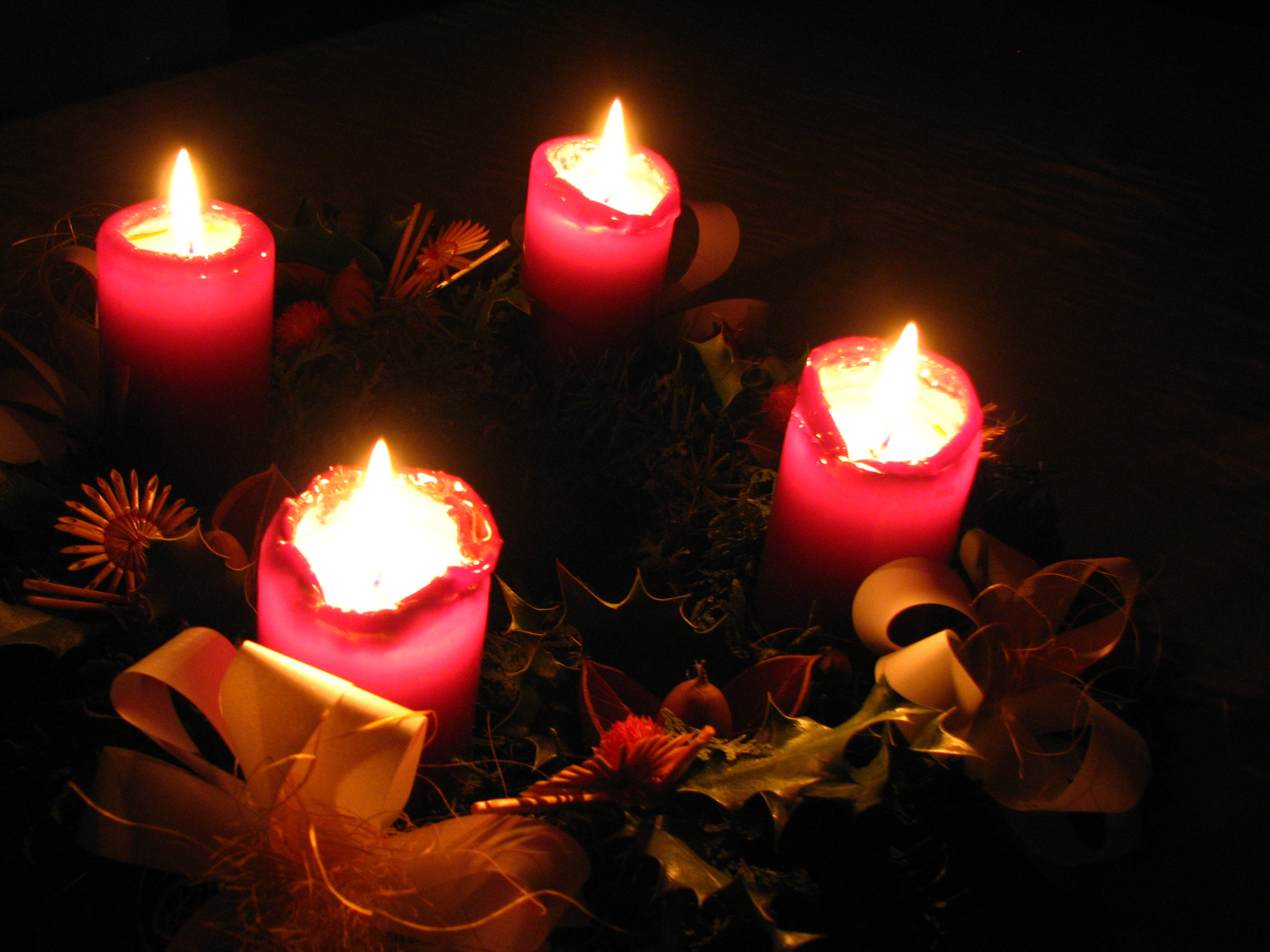 Náš adventní věnec